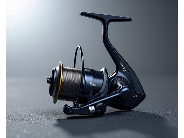 High-performance spinning reel with sleek design